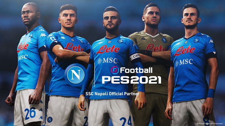 KONAMI ANNOUNCES LONG-TERM PARTNERSHIP WITH SSC NAPOLI