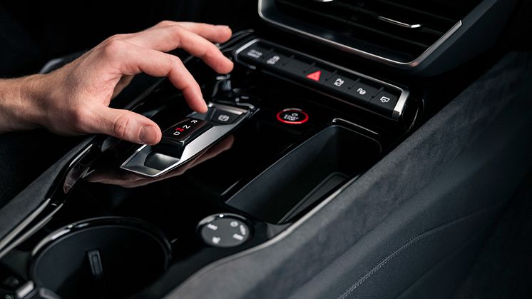 Audi e-tron GT gearvælger