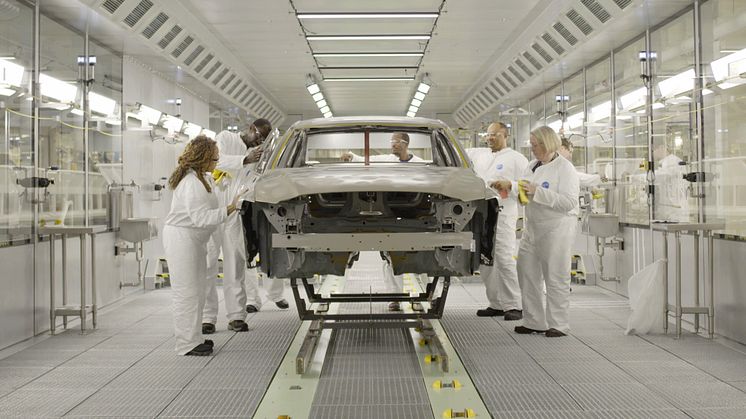 Volvos new manufacturing plant in South Carolina USA