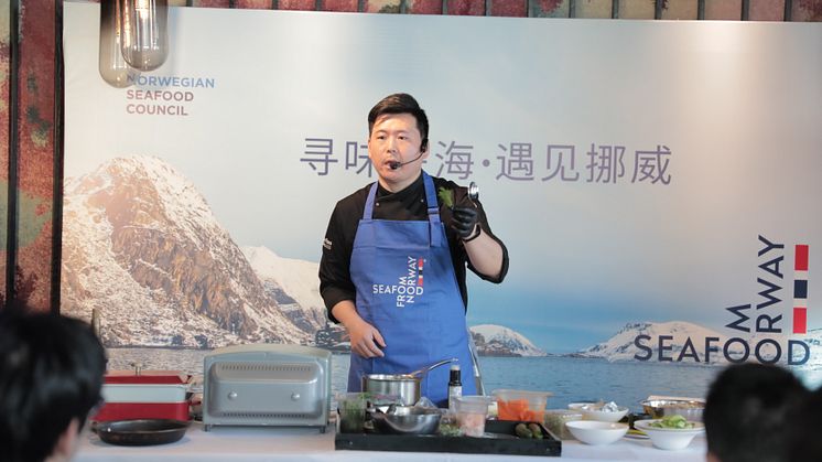Kokkedemonstrasjon i Kina