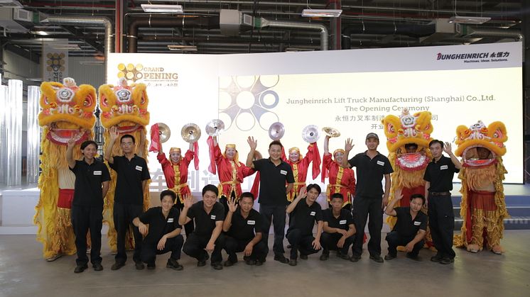 Ny truckfabrik i Kina för Jungheinrich