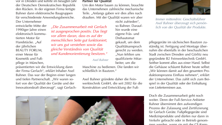 Fußpflegegeräte Made in Bautzen: Qualität für die Füße