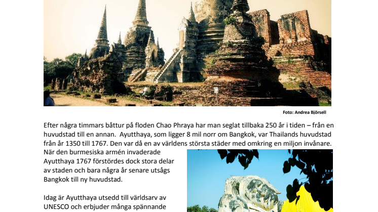 Genom Thailands okända huvudstad
