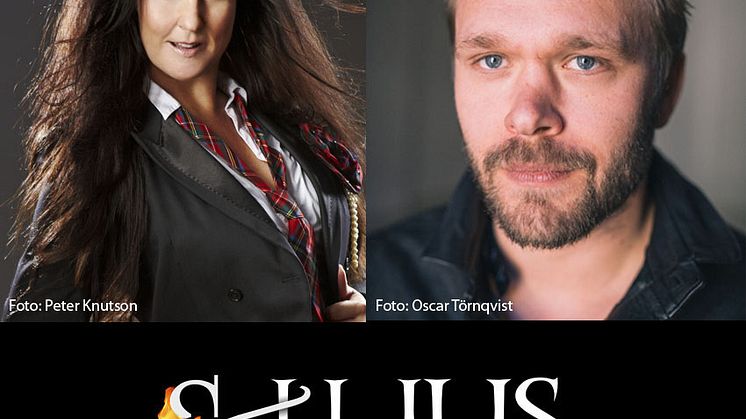 Nina Söderquist och Joakim Nätterqvist klara för höstens stormusikal
