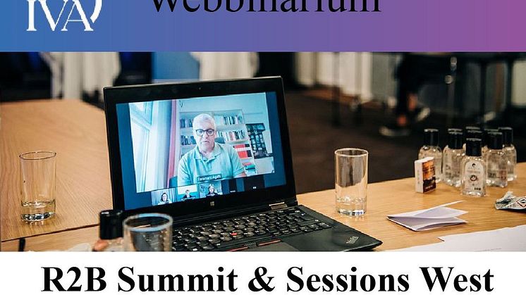 Missa inte  R2B Summit & Sessions West den 25 mars där GU Ventures VD Klementina Österberg ska medverka!