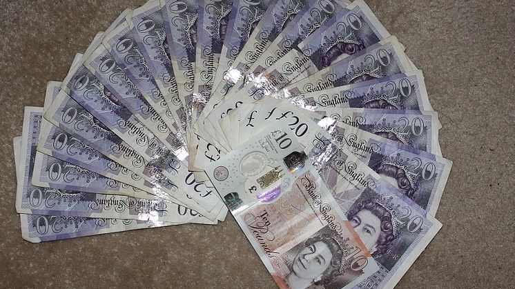 Cash seized in Coventry