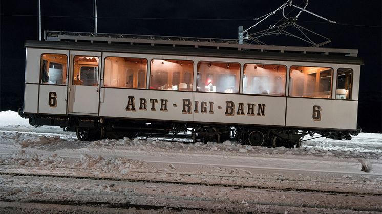 Fonduefahrt auf die Rigi 2 ©Rigi Bahn