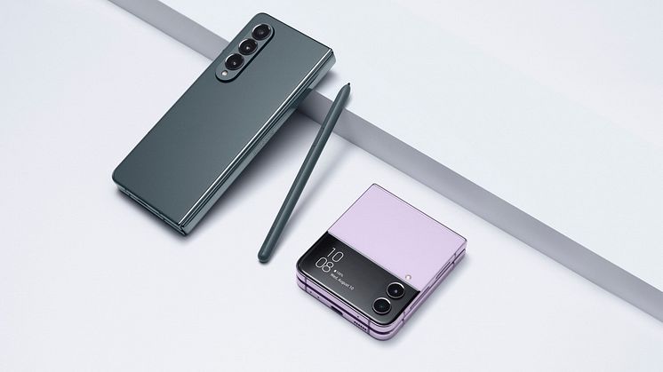 Samsung introducerar Galaxy Z Flip4 och Galaxy Z Fold4: flyttar gränserna för vad en smartphone kan vara med sin fjärde generation av vikbara telefoner