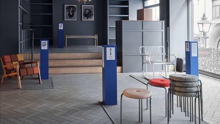 Exhibition at Alma - Beckmans Design Collaboration 2022