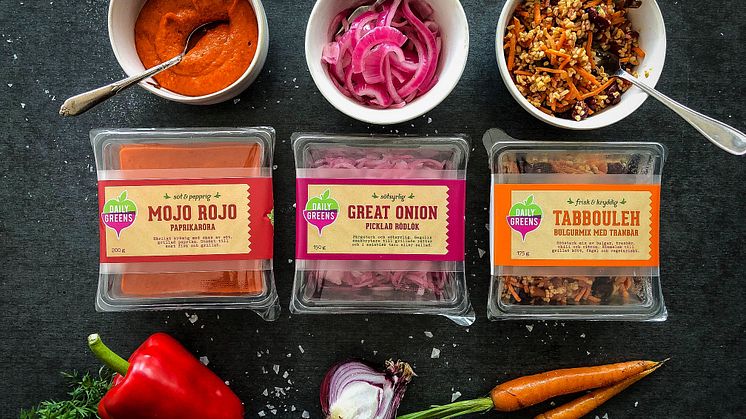 Inför sommaren lanserar Daily Greens tre härliga tillbehör som passar lika bra till salladen, grillat, hamburgaren eller i en poké bowl.
