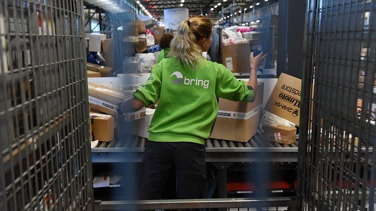 Paketvolymen i Sverige har ökat med över 60 procent.
