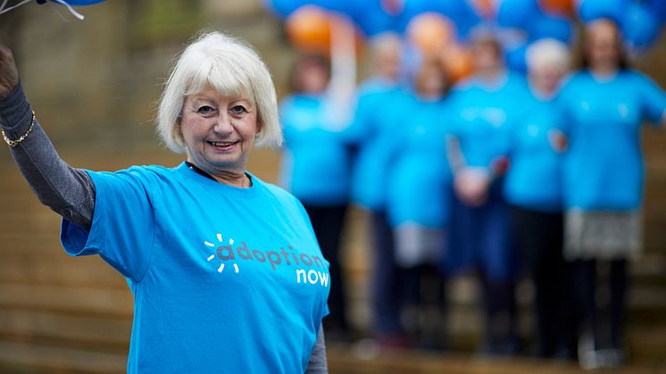 Cllr Sharon Briggs at the launch of Adoption Now