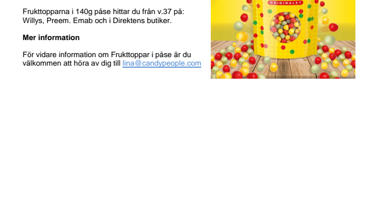 Favoriten från lösvikten äntligen i påse!