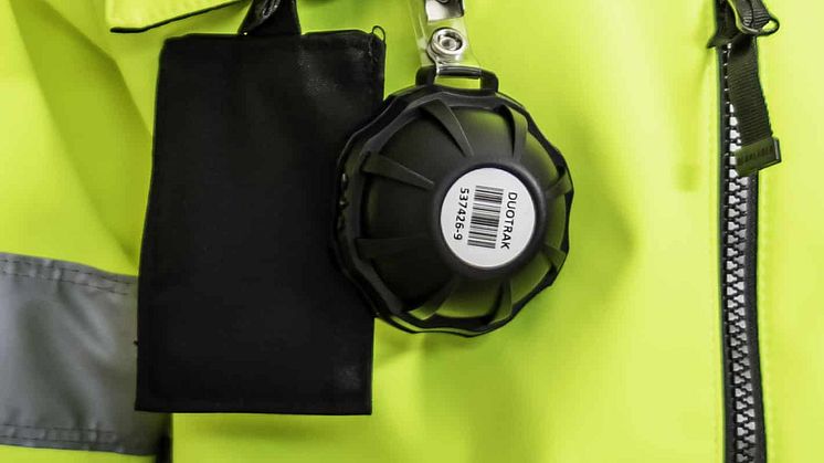 El detector de Radonova Duotrak empleado como dosímetro personal