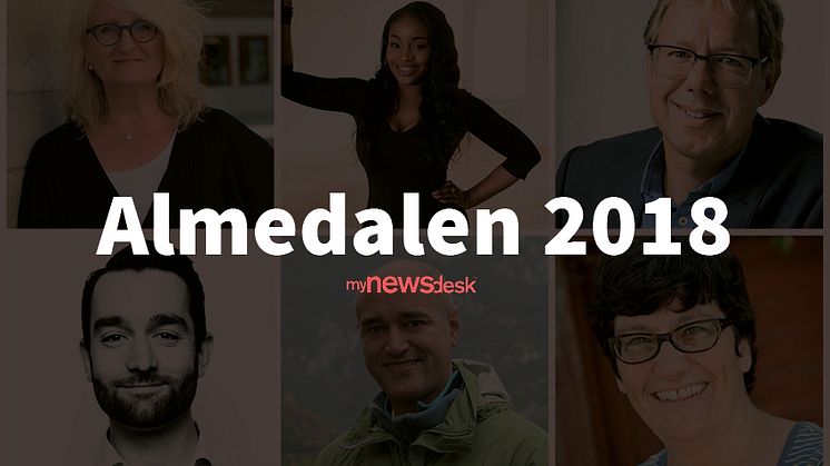 Almedalen 2018: Här är hela panelen inför söndagens samtal om gigekonomi, influencers och journalistik