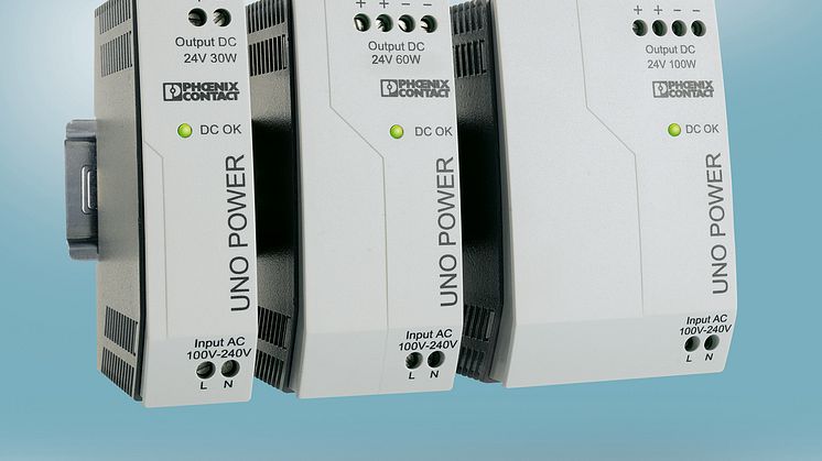 New Product Line: Power Supplies for Compact Control Cabinets