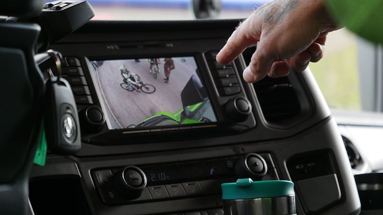 Samarbeid med Syklistenes Landsforening om blindsoneteknologi
