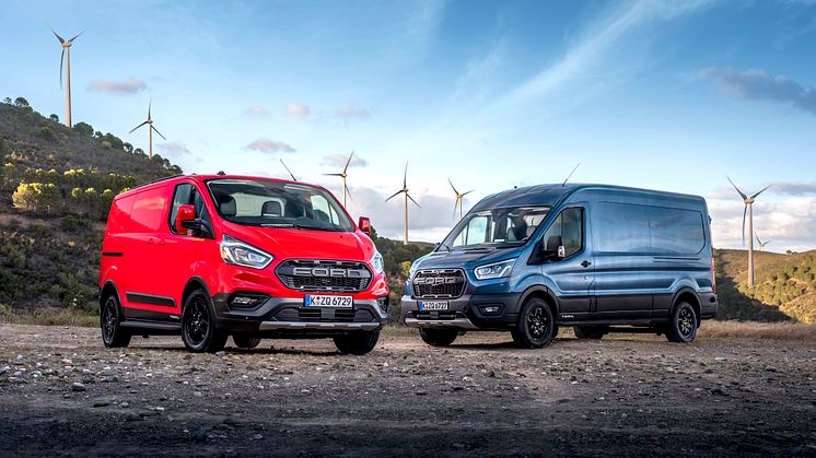 Ford lanserer flere nye tøffe og ekstra robuste Transit-modeller