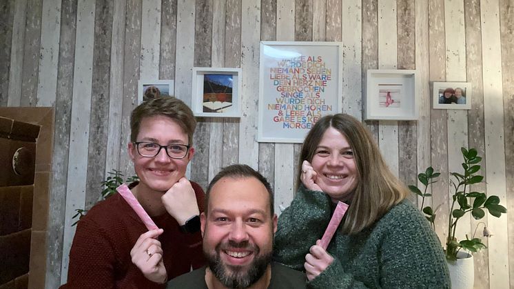 Christina und Rebecca Gelinsky haben Matthias Linkes Profil bei Familyship gefunden. Sie haben sich in der Diers Klinik in Dänemark einer Behandlung unterzogen und Christina und Rebecca erwarten jetzt ihr erstes Kind. Bilde: Matthias Linke und Diers 