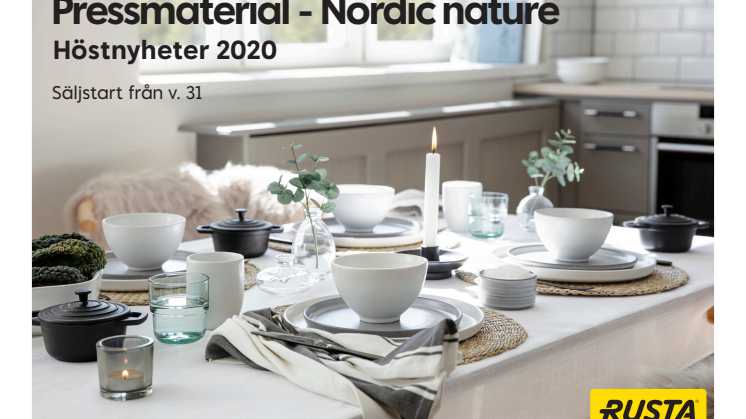 Pressmaterial Nordic Nature - Hösten 2020