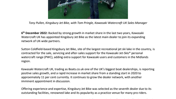 6 Dec 22 - Boats.co.uk Appoints Latest New Dealer to Support Expanding Kawasaki Business.pdf