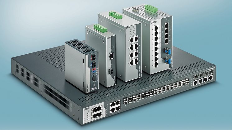 Robust netværksinfrastruktur i henhold til IEC 61850-3 og IEEE 1613