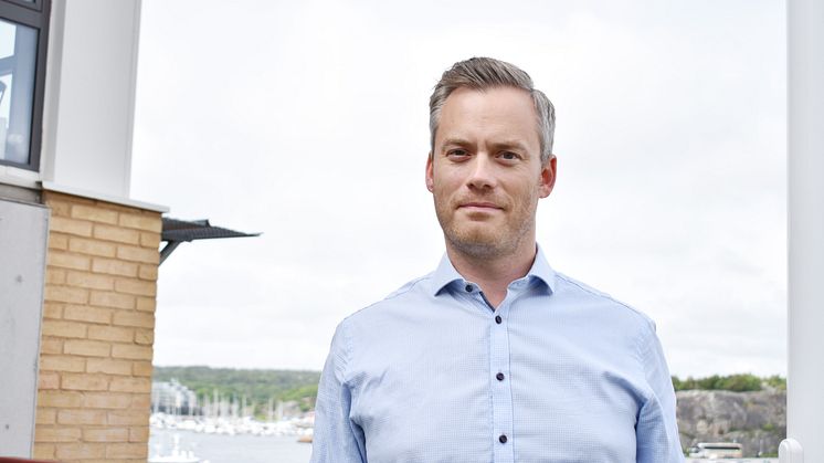 Paul Inge Holm, eiendomsansvarlig ved JYSK åpner ny lokasjon i Trondheim. 