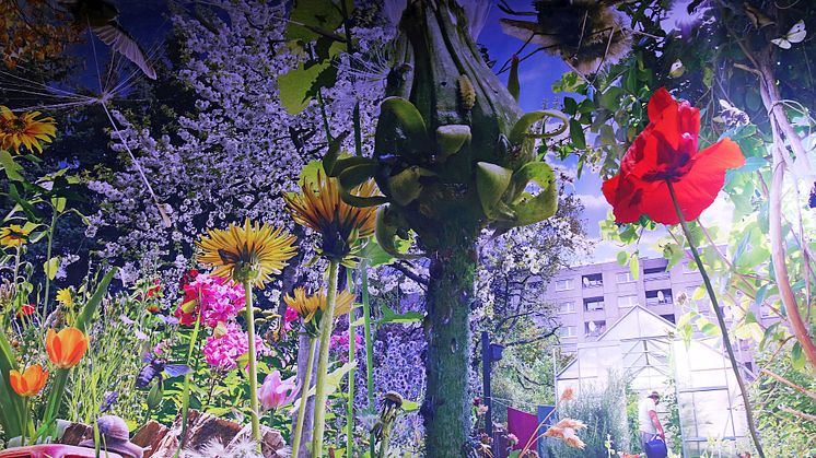 Blick in die Ausstellung - Carolas Garten - Yadegar Asisi (5)