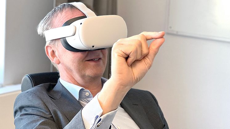 – De flesta av oss har ändå jobbat hemma under pandemin så övergången blev inte särskilt svår, säger Peter Uddfors (i bild), CEO på Office Management.  