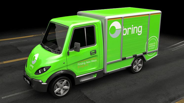 Inzile AB har utviklet en elektrisk utslippsfri lastebil, PRO4, i lettbil-klassen beregnet for lokal transpor