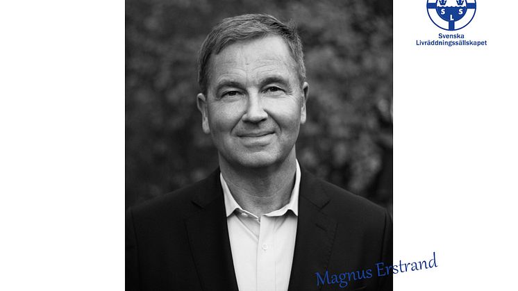 Magnus Erstrand hälsas välkommen som ny generalsekreterare för Svenska Livräddningssällskapet