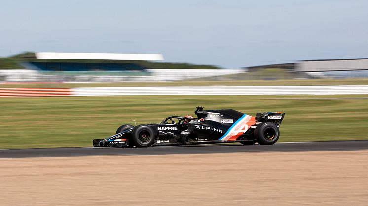 Lundgaard tester F1 på Silverstone
