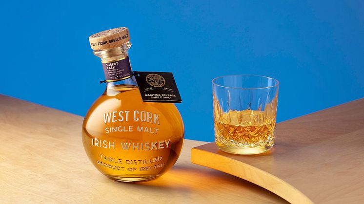  200 flaskor av nyskapande West Cork Single Malt Maritime Sherry Cask på Systembolaget