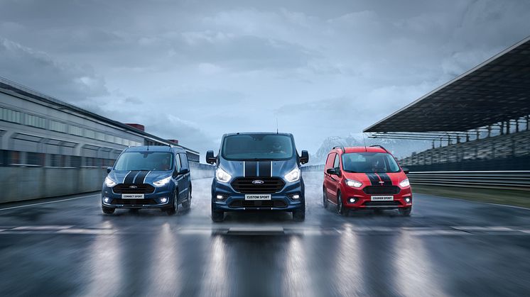 Ford Transit Sport blir nu kraftfullare än någonsin.