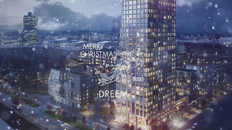 God jul önskar vännerna på Dreem arkitekter 