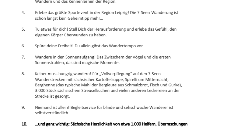 10 Gründe, warum die 7-Seen-Wanderung im Leipziger Neuseenland so besonders ist
