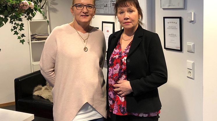 Lotta Sultan Borgedahl & Birgitta Gustafsson.