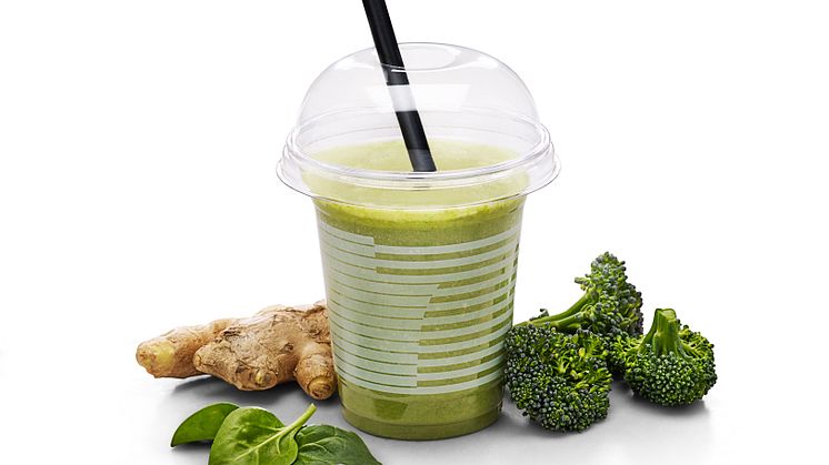 Ginger & Greens – en av sex nya juicesmaker hos 7-Eleven
