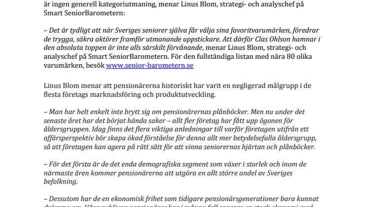 De minst omtyckta företagen när Sveriges Seniorer får säga sitt är flera av landets telekom-bolag