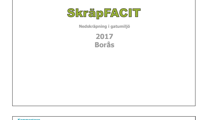 Borås har blivit renare