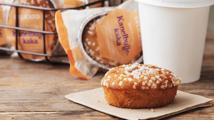 Nyhet v7 - Kanelbullekaka styckförpackad