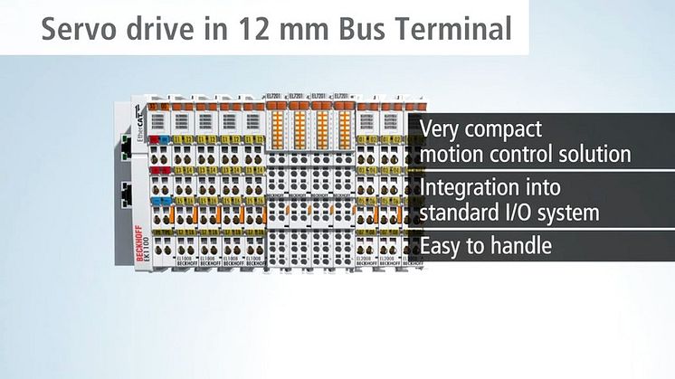 Beckhoff EL7201 servo terminal