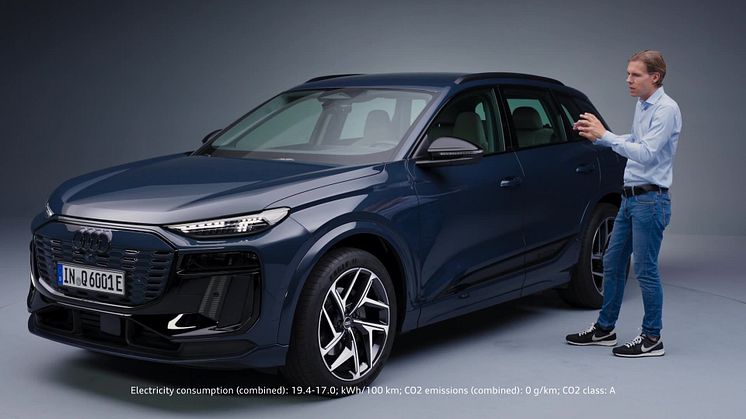 Audi Q6 e-tron - designer Philipp Römers præsenterer design highlights