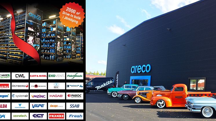 Lyckad invigning för Areco Direct i Jönköping