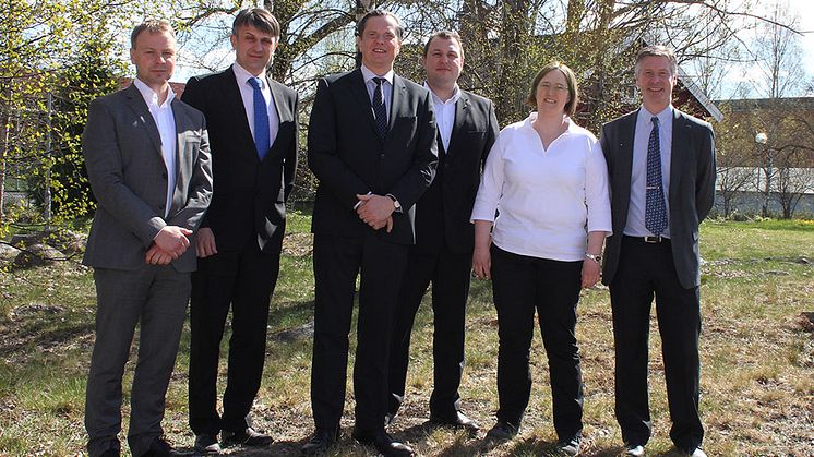 Ambassadör besöker Uponor i Västerås och Virsbo