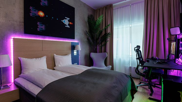 Gaming Room 3 Quality Hotel Expo - Fotokred Knut Neerland, Magent