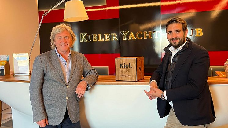 Uwe Wanger Kiel-Marketing und Ulf Wachholtz kooperieren