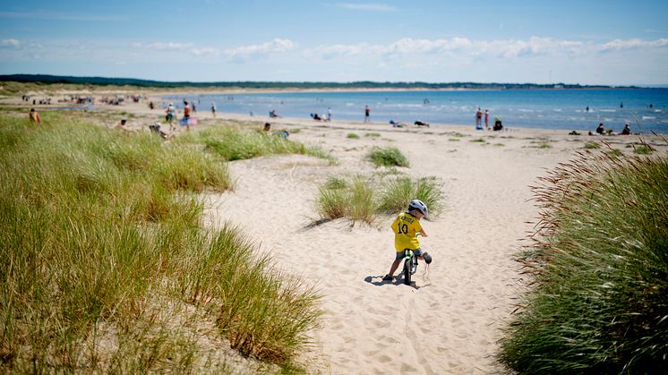 Sensommer-camping i Sverige 