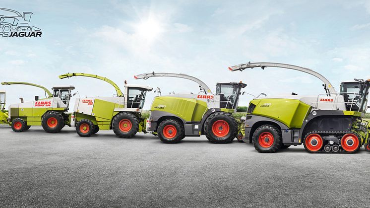 CLAAS celebrates half a century of JAGUAR self-propelled forage harvesters