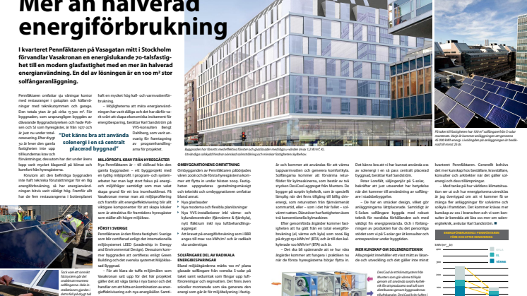 Mer än halverad energiförbrukning